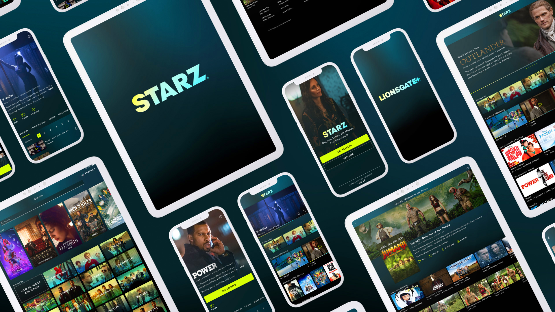 STARZ Product Rebrand